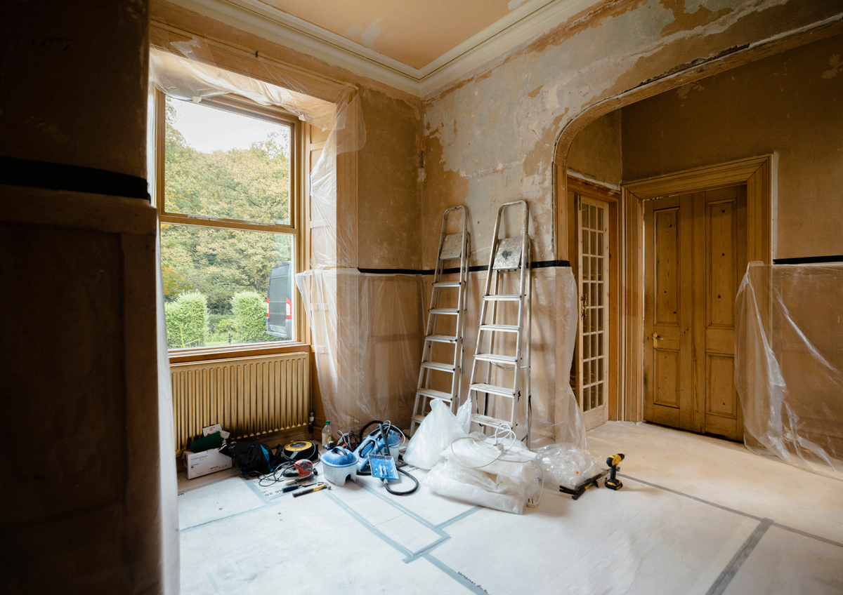Property renovation project prepared for bridging finance